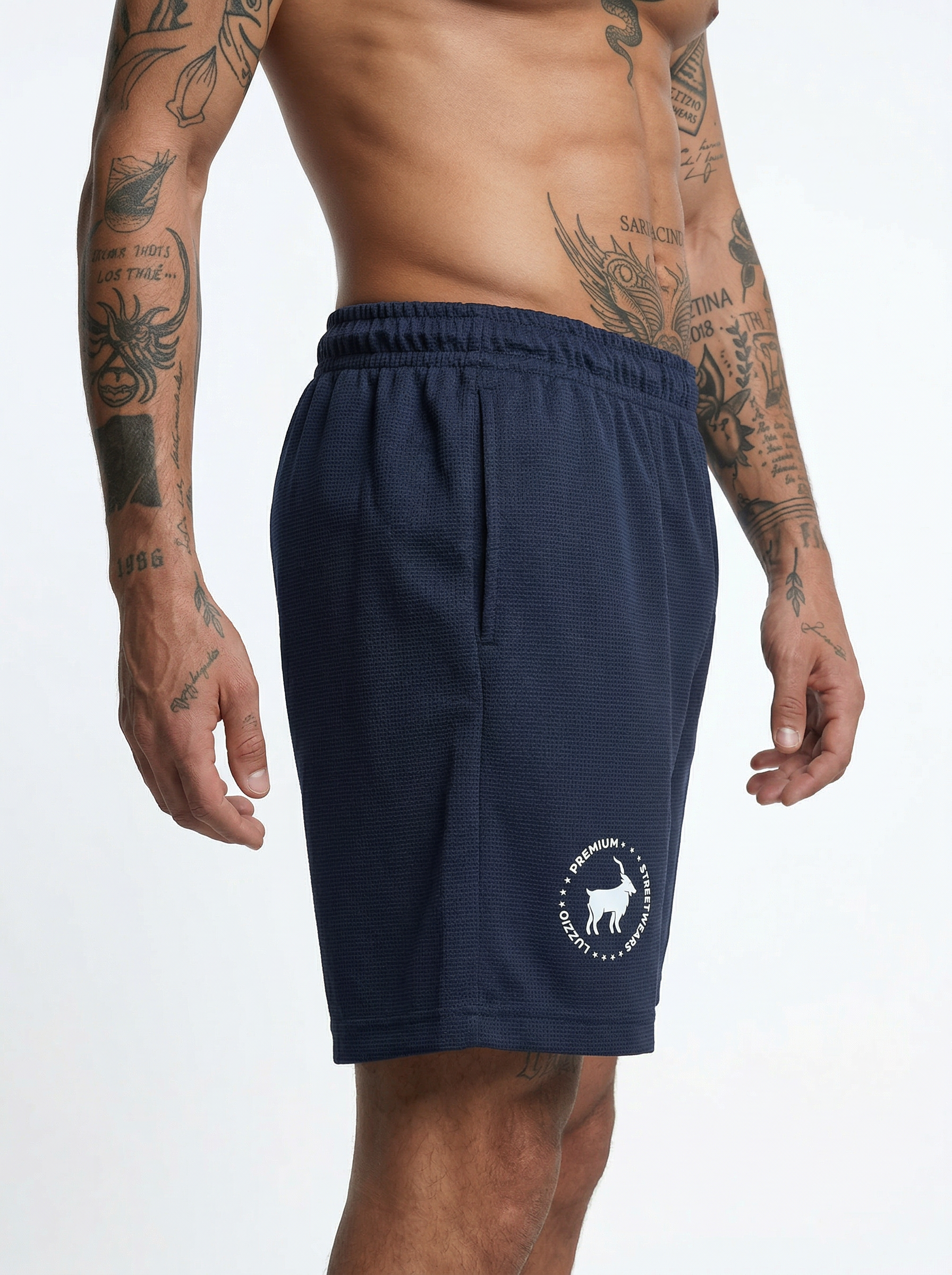 DripCore V2 Dark Navy Shorts