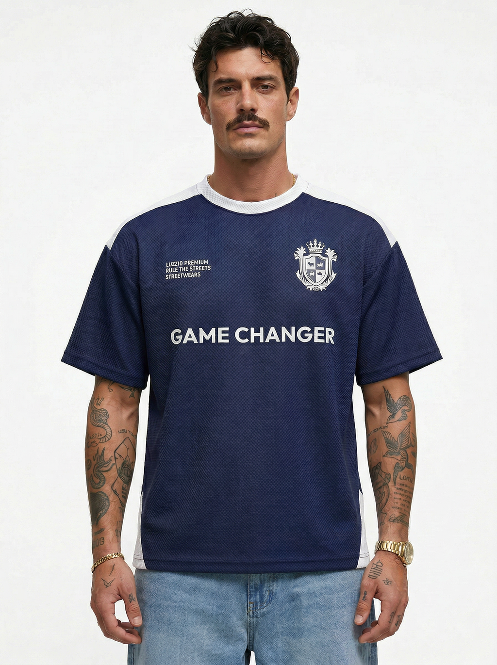 Game Changer Tee Blue