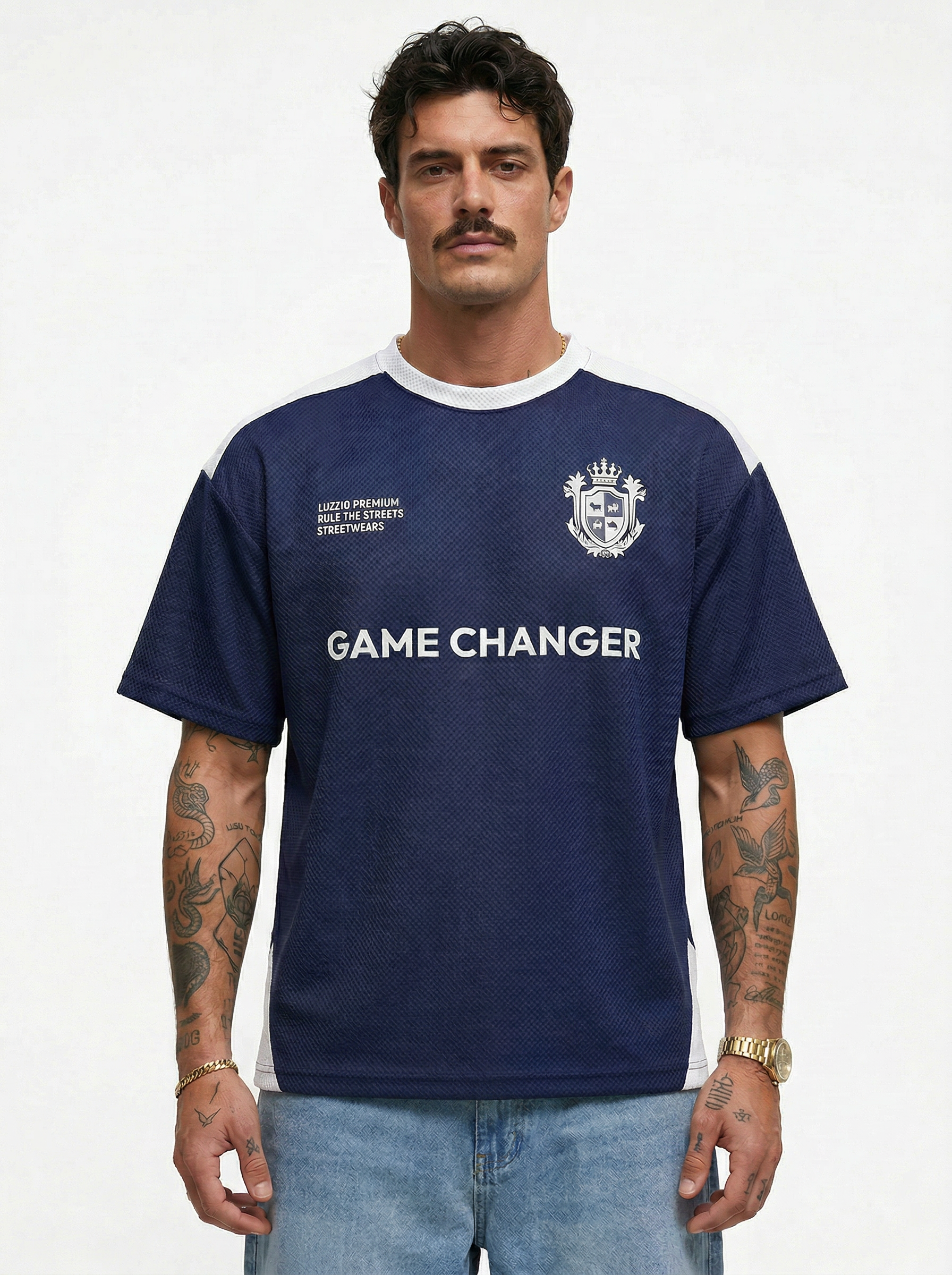 Game Changer Tee Blue