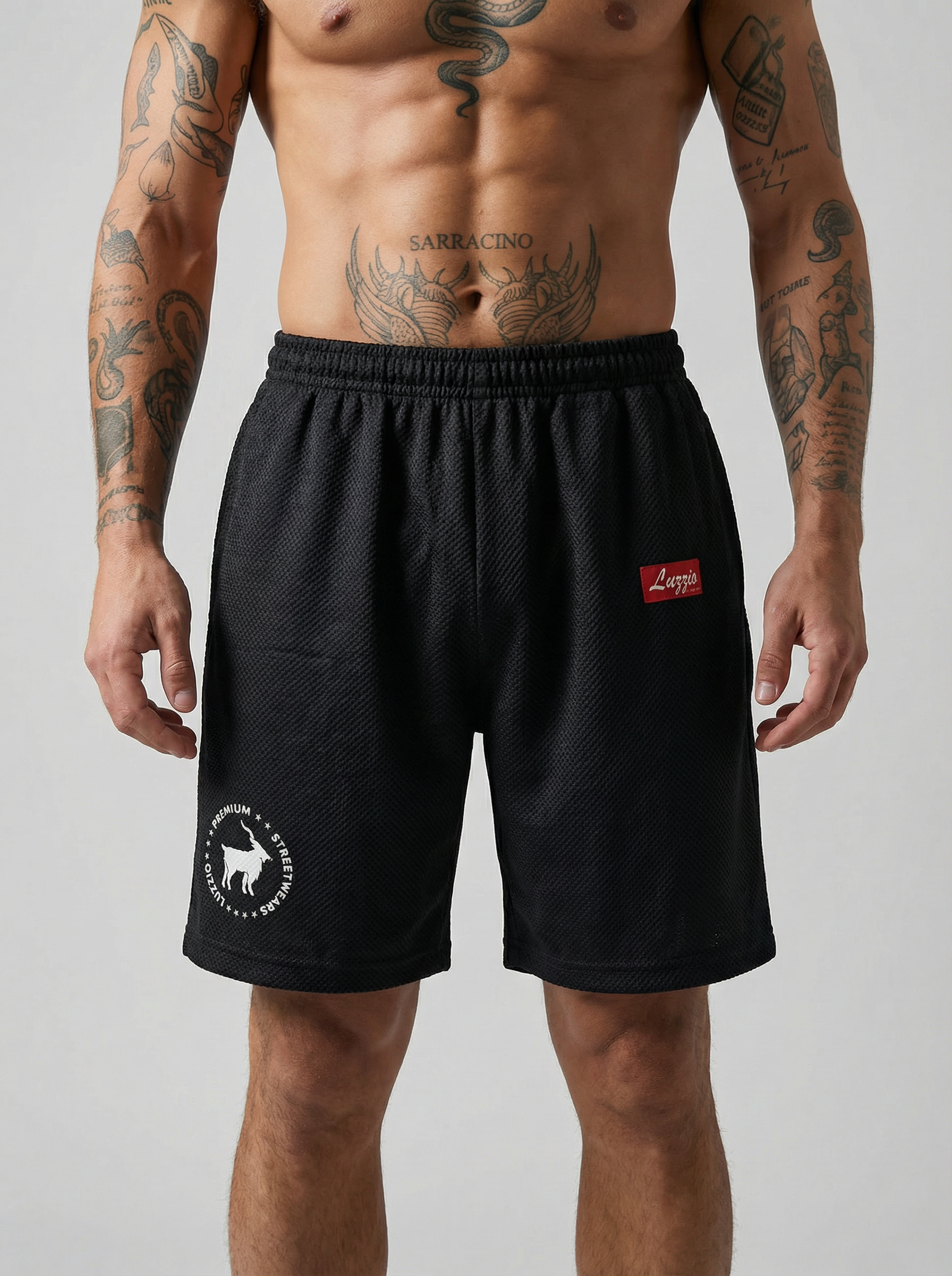 DripCore Black Shorts