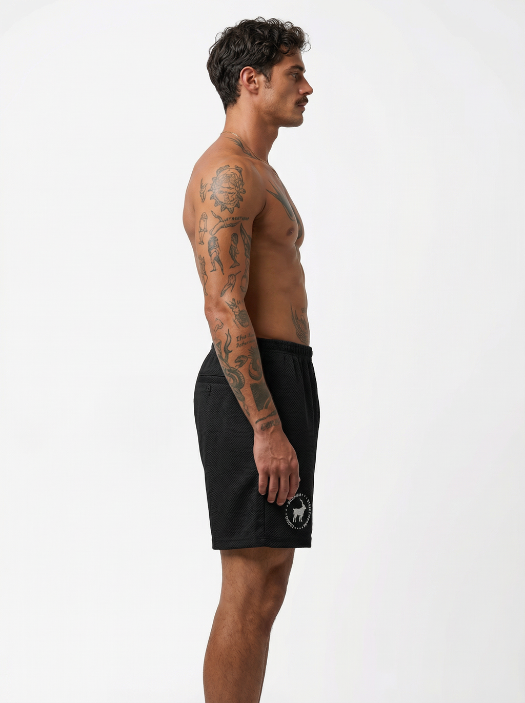DripCore Black Shorts