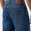Acid wash Deep Indigo Big Fold Denim