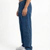 Acid wash Deep Indigo Big Fold Denim