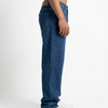 Acid wash Deep Indigo Big Fold Denim