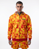 Yellow Camo Shark Hoodie & Shorts Set