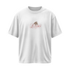 Freedom White Graphic Tee Oversized 250GSM
