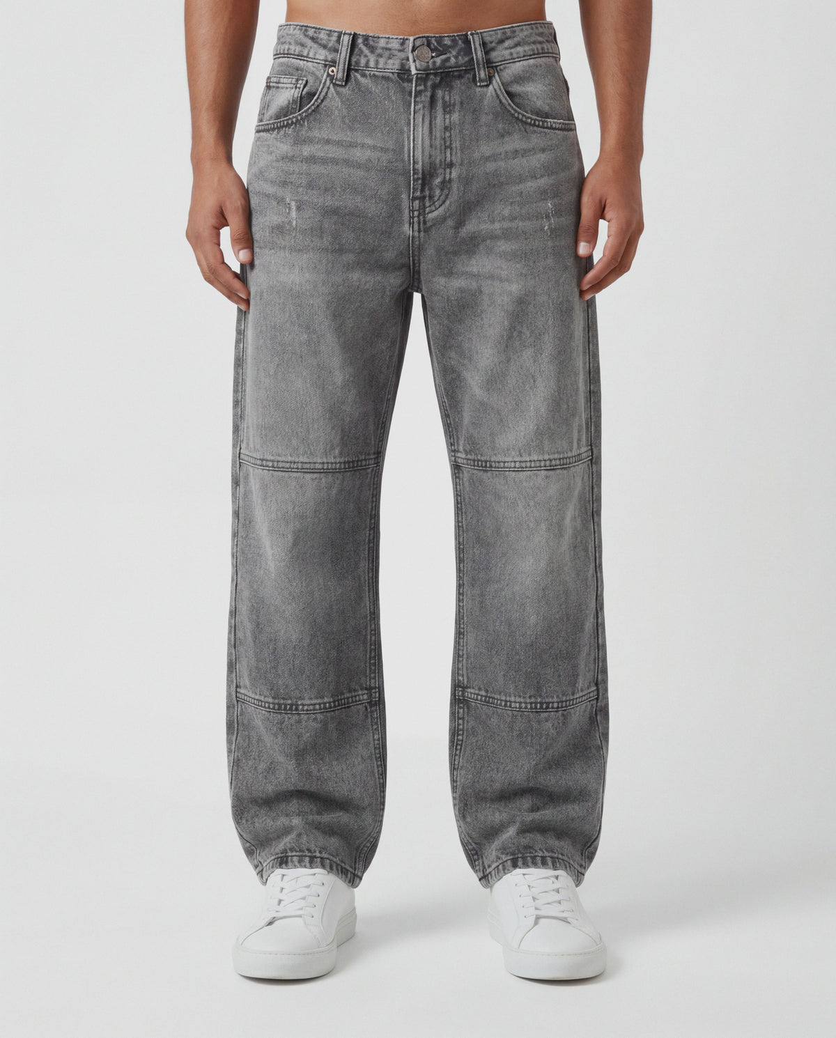 Code Acid Wash Ash Regular Denim