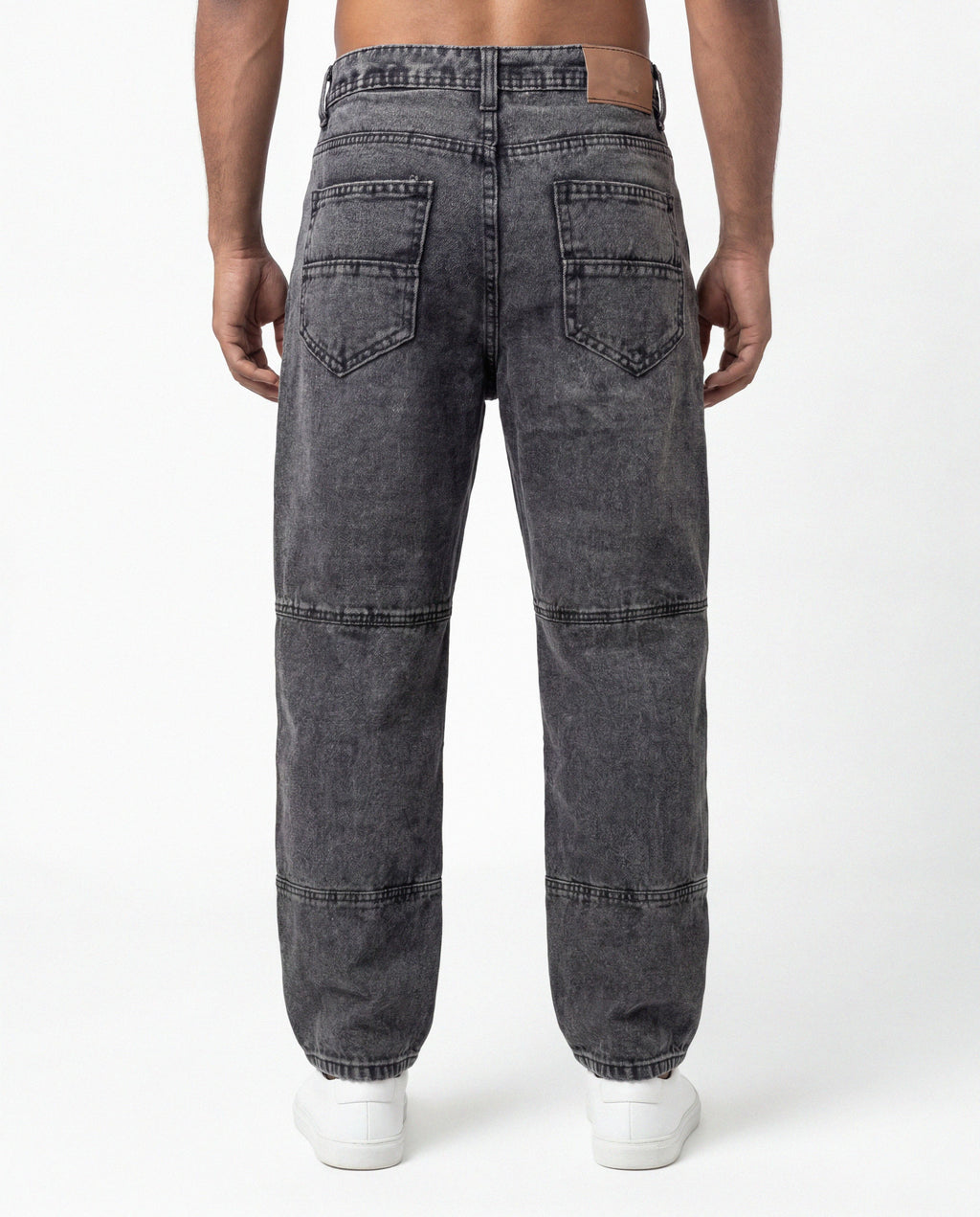 Steel Black Regular Denim
