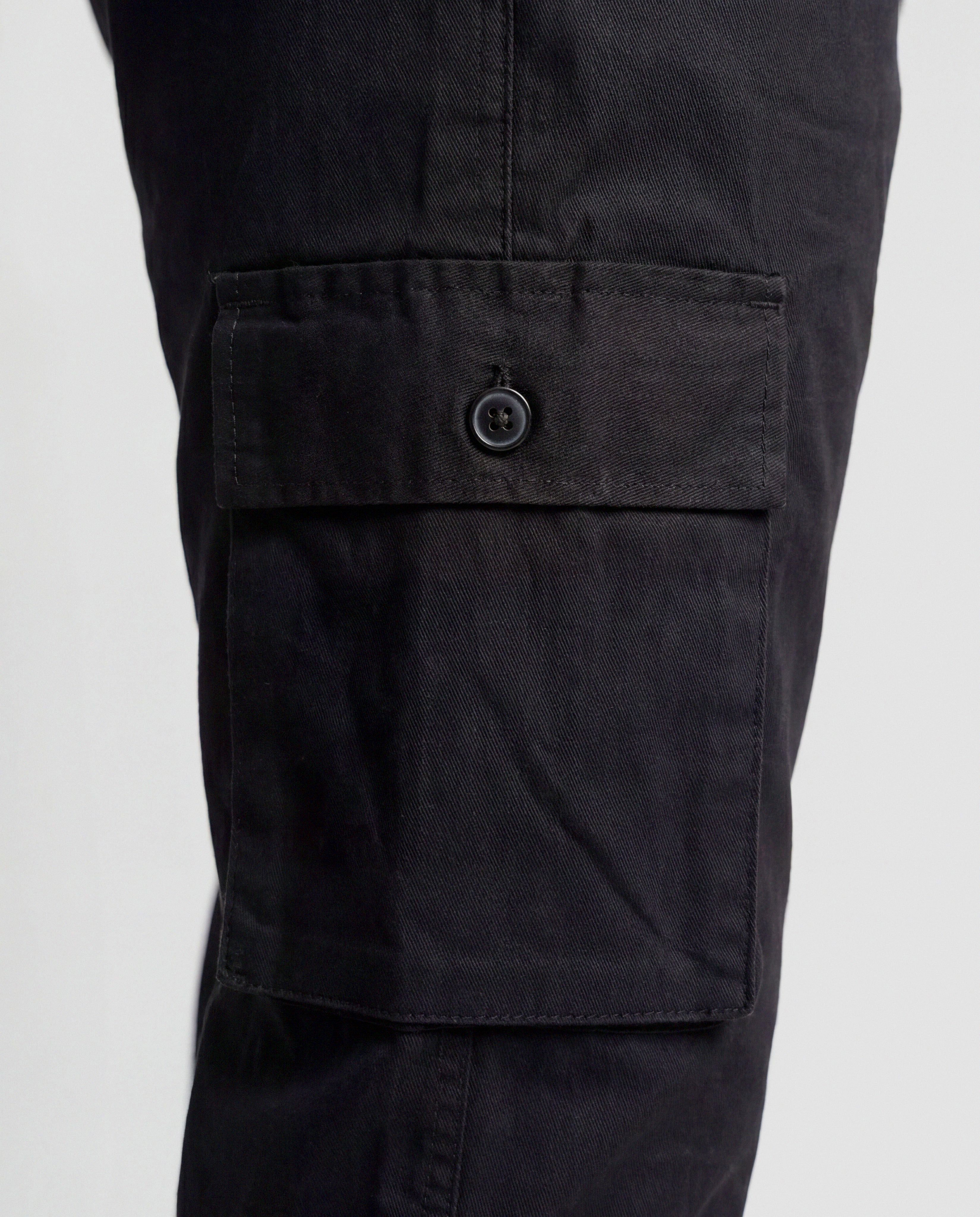 Minimal Cargo Pants Regular Fit Stretch