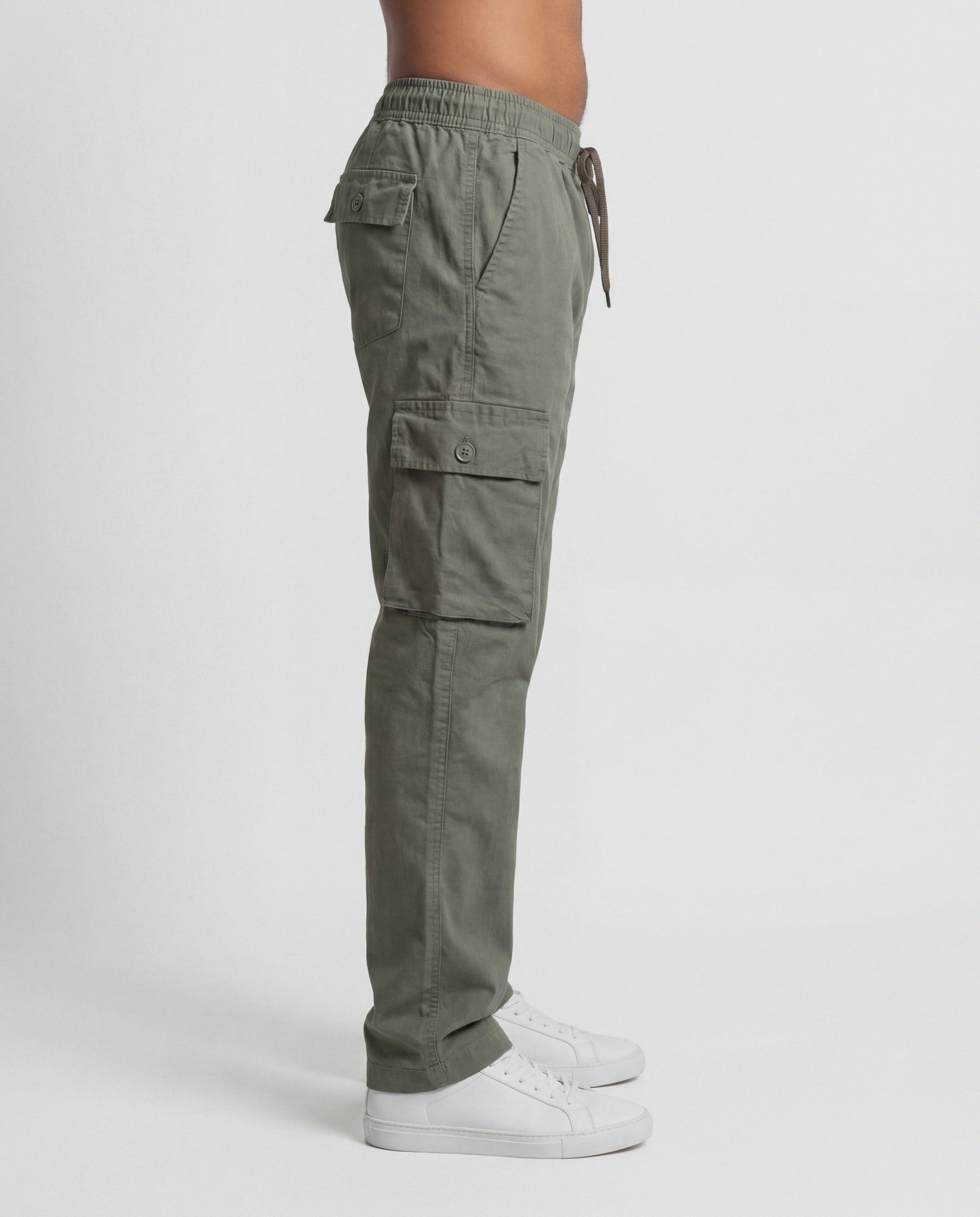 Minimal Cargo Pants Regular Fit Stretch