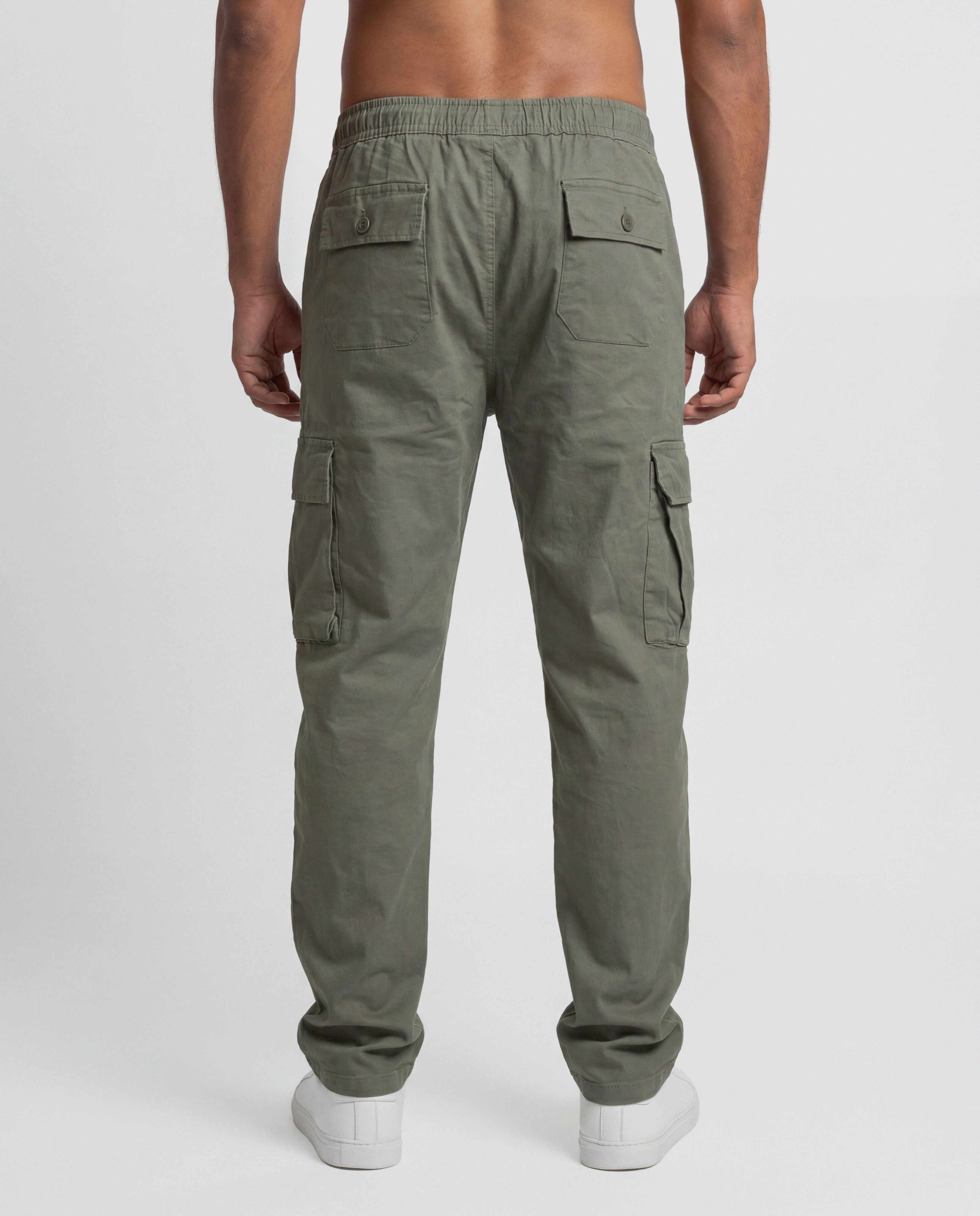 Minimal Cargo Pants Regular Fit Stretch