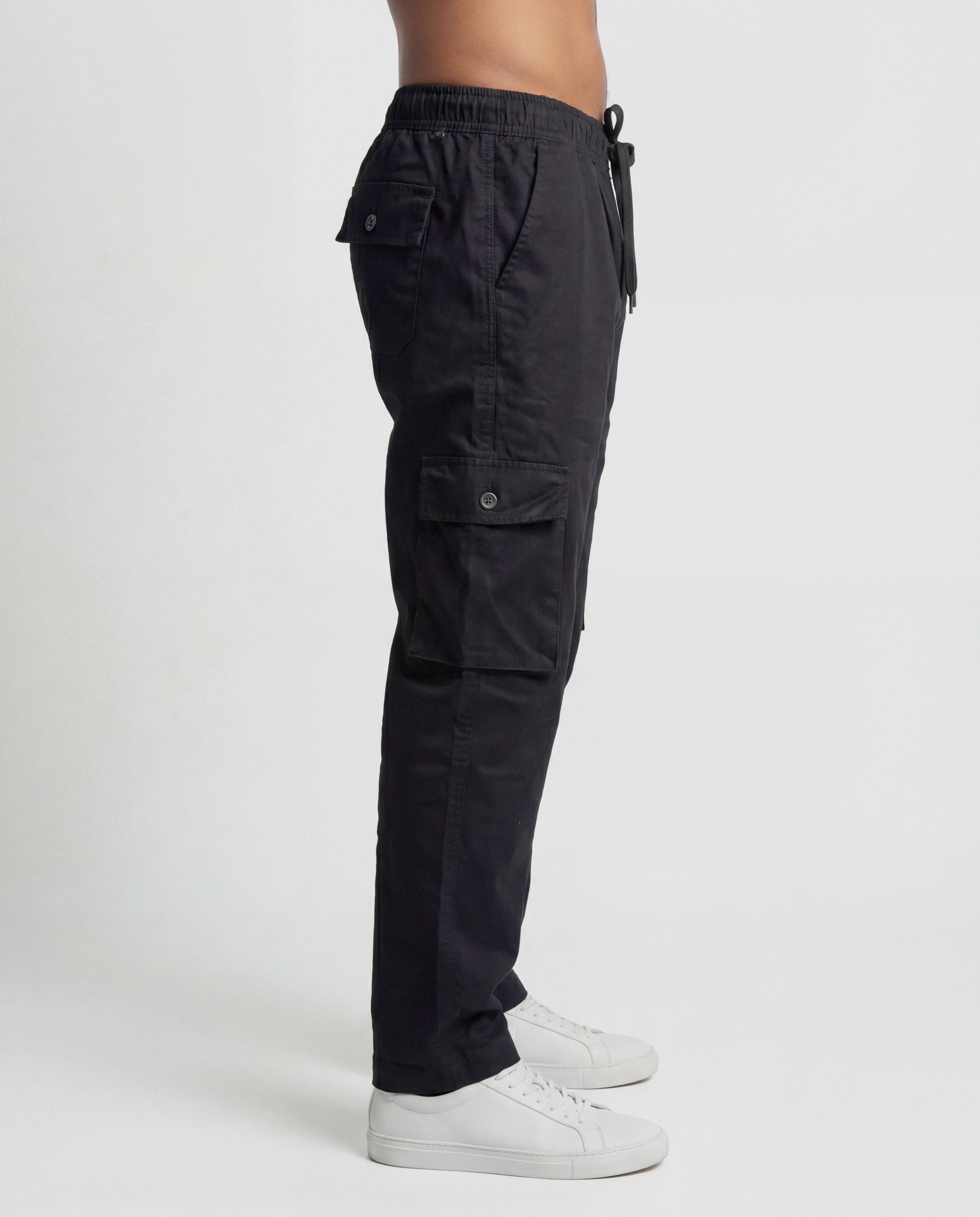 Minimal Cargo Pants Regular Fit Stretch
