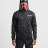 black Camo Shark Hoodie & Shorts Set