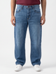 Blue Vintage Wash Big Fold Denim