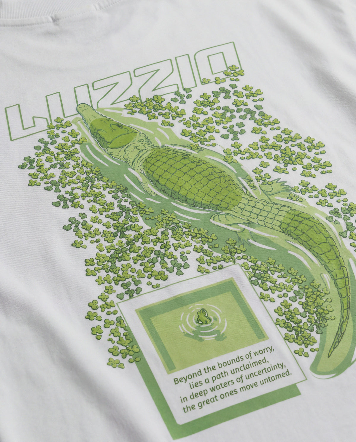 Croc Graphic Tee Oversized 250GSM