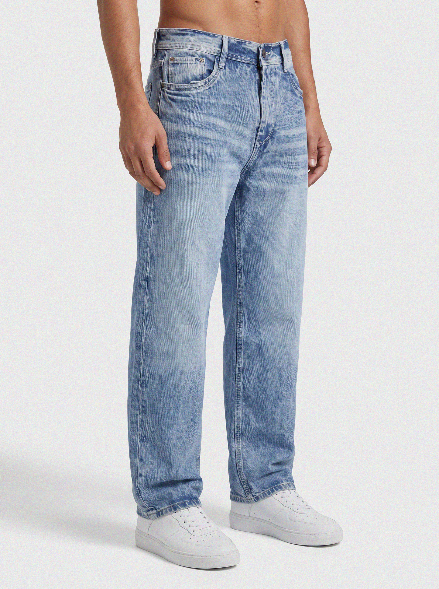 Skyline Wash Straight Fit Denim