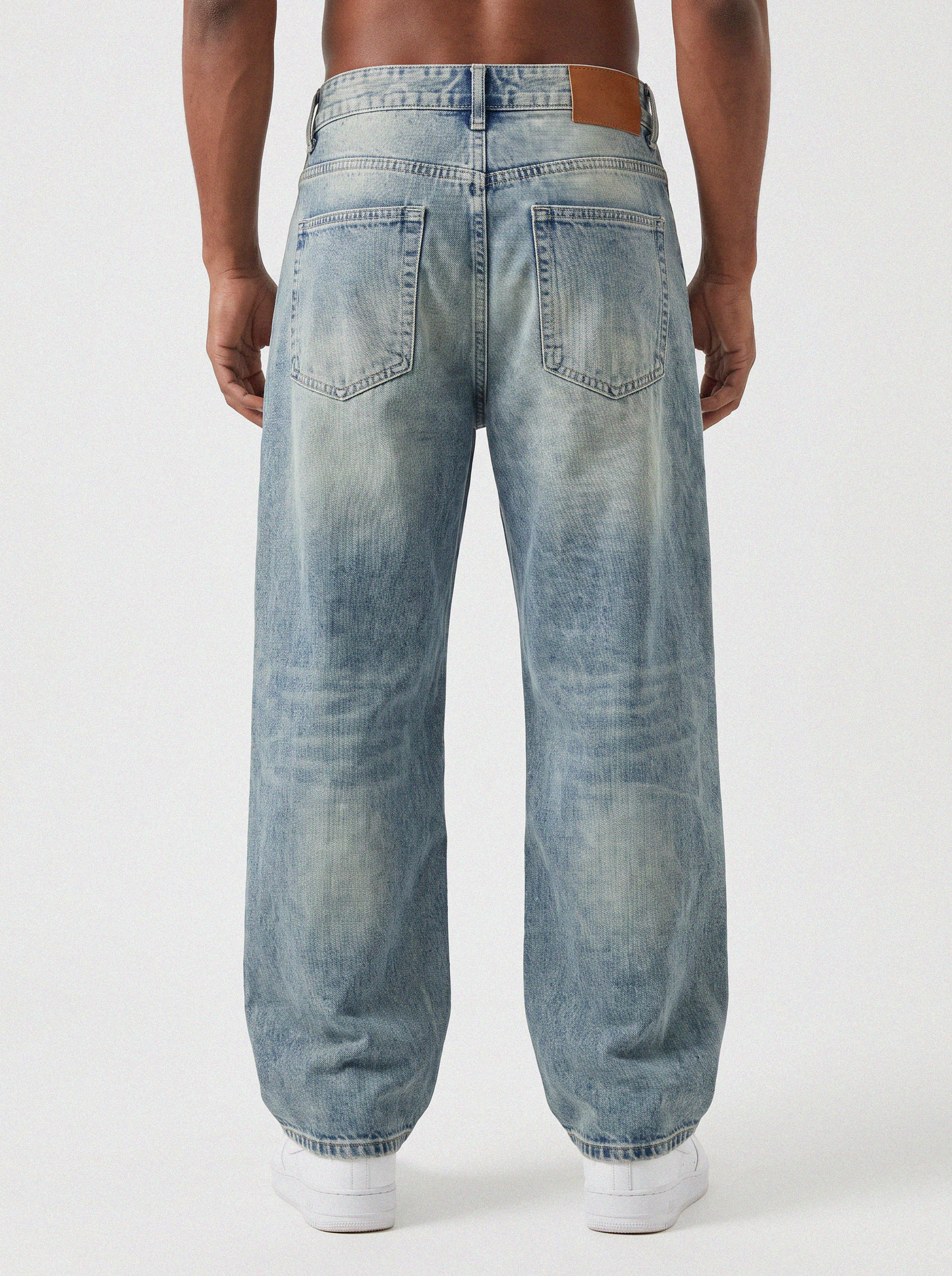Glacier Fade Extra Big Fold Denim