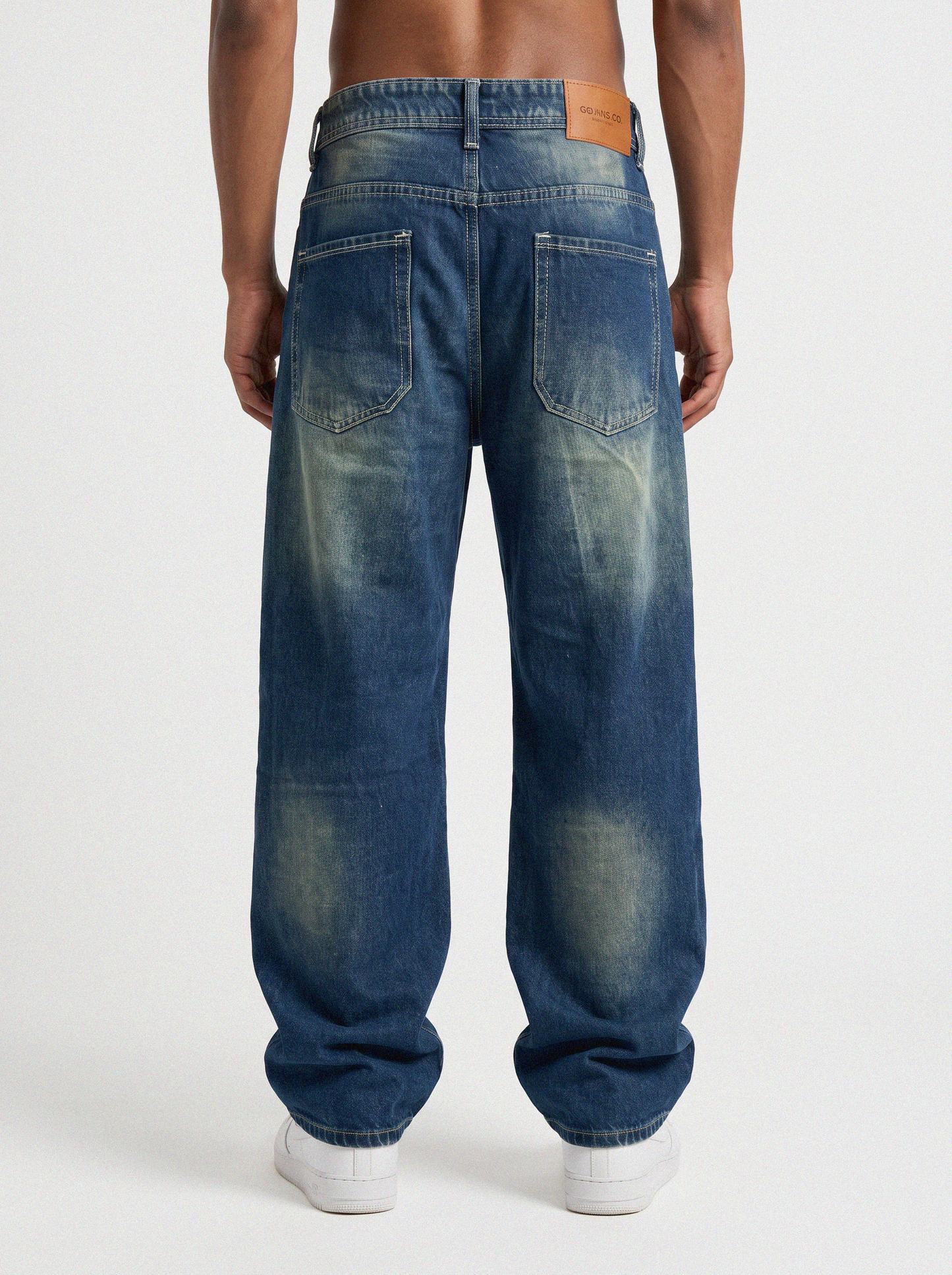 Heritage Wash Extra Big Fold Denim