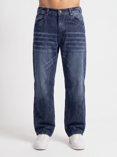 Obsidian Fade Straight Fit Denim