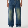 Heritage Wash Extra Big Fold Denim