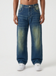 Heritage Wash Extra Big Fold Denim