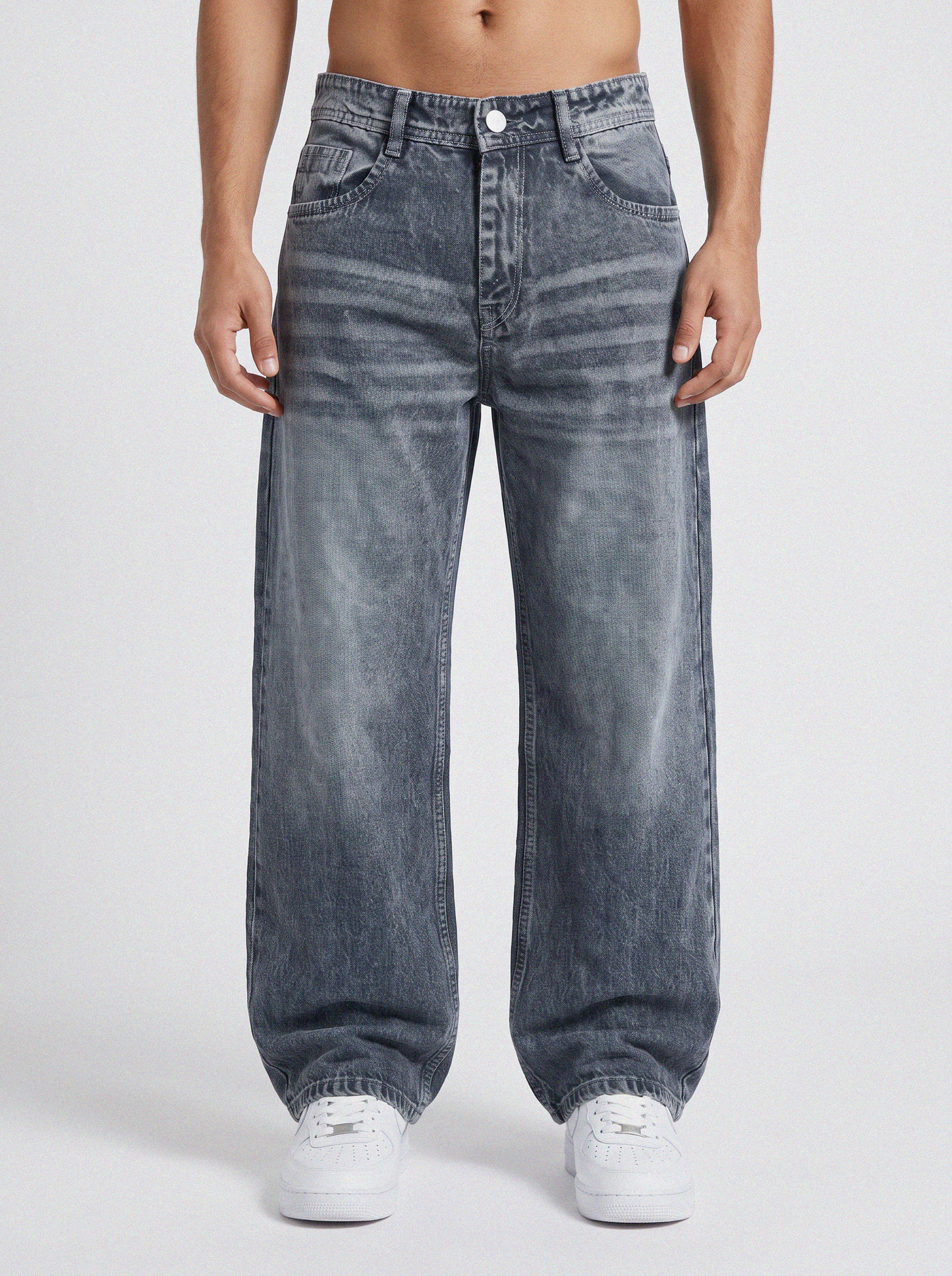Ash Storm Extra Big Fold Denim