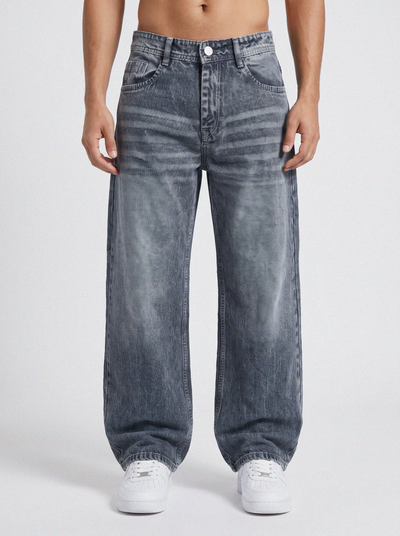Ash Storm Extra Big Fold Denim
