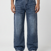 Slate Drift Extra Big Fold Denim