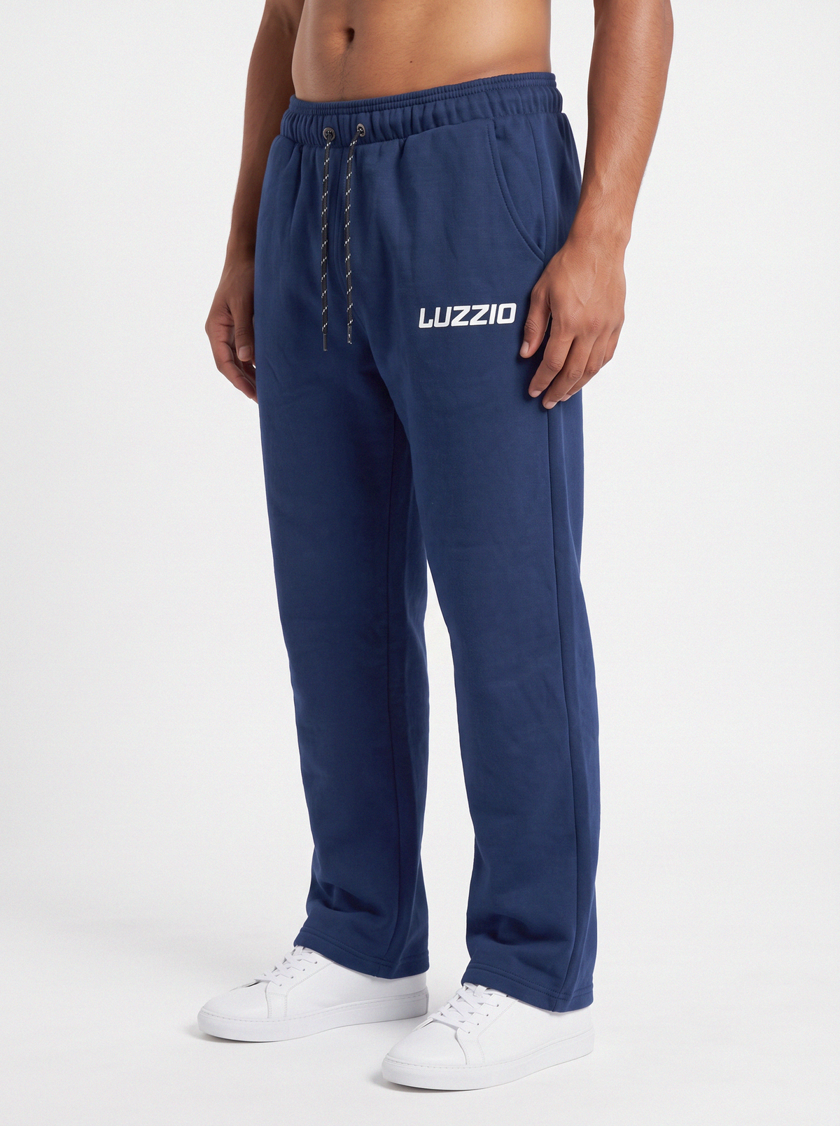 BLUE CLASSIC REGULAR BOTTOM PANTS