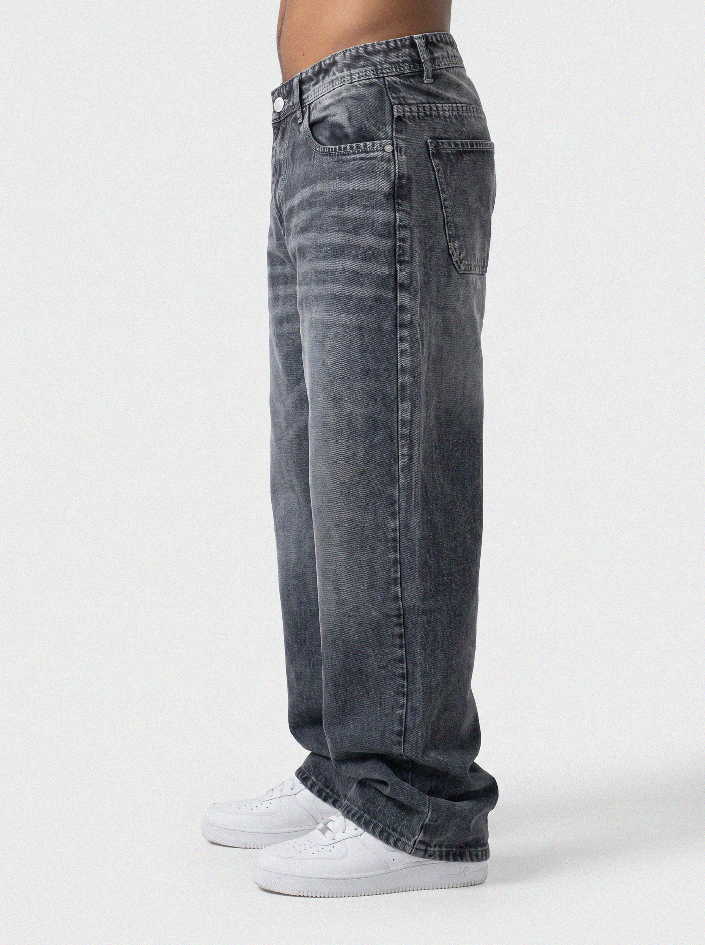 Ash Storm Extra Big Fold Denim