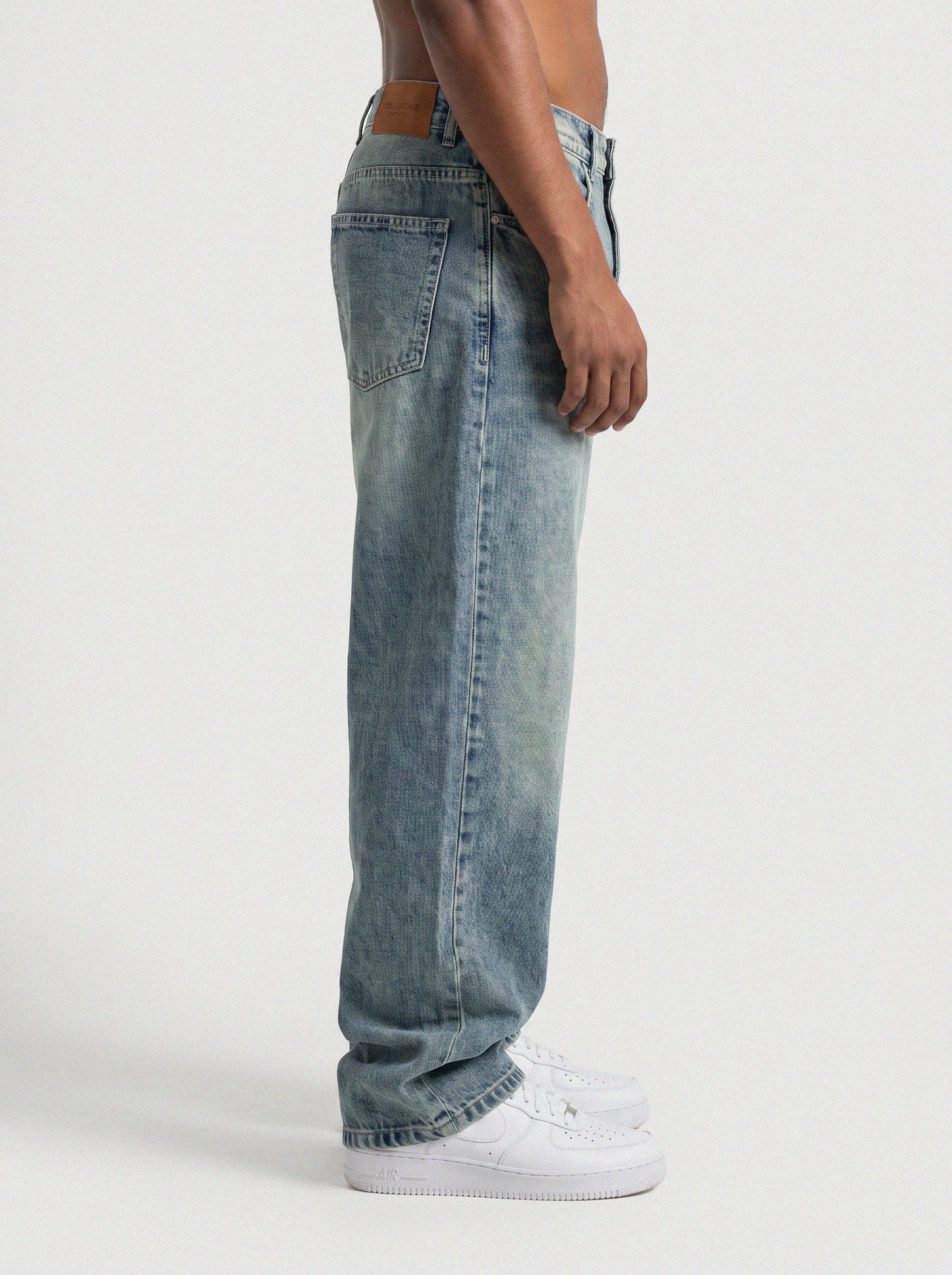 Glacier Fade Extra Big Fold Denim