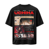 Itachi Black Graphic Tee Oversized 250GSM