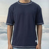 Baseline Oversize Tee Carbon Blue