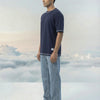 Baseline Oversize Tee Carbon Blue