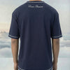 Baseline Oversize Tee Carbon Blue