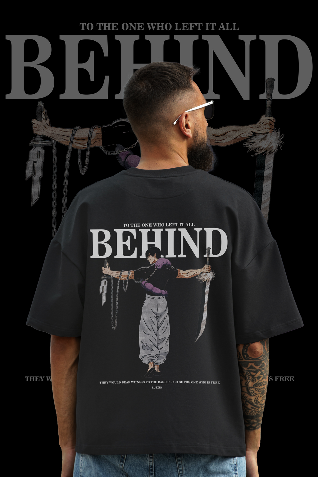 TOJI THE ONE WHO LEFT ALL BEHIND TSHIRT